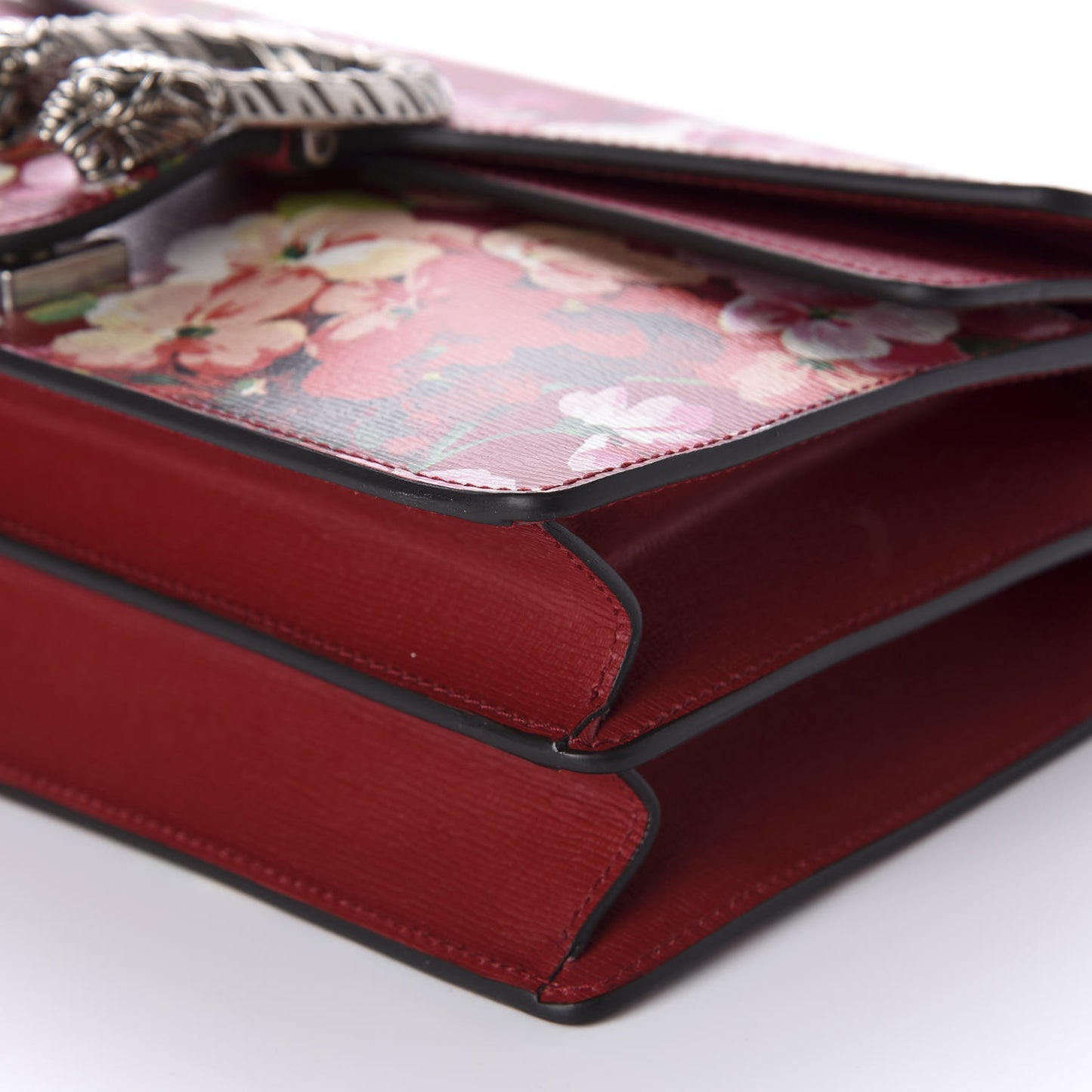 Calfskin Blooms Print Small Dionysus Shoulder Bag Romantic Cherry Multicolor