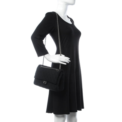 Chanel Jersey Quilted 2.55 Reissue 226 Flap Black 2 of 12