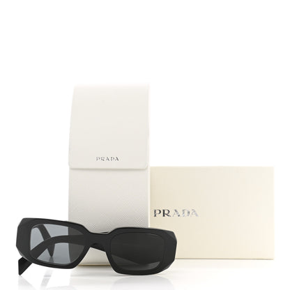 Prada Acetate Symbole Sunglasses SPR 17W Black 7 of 7