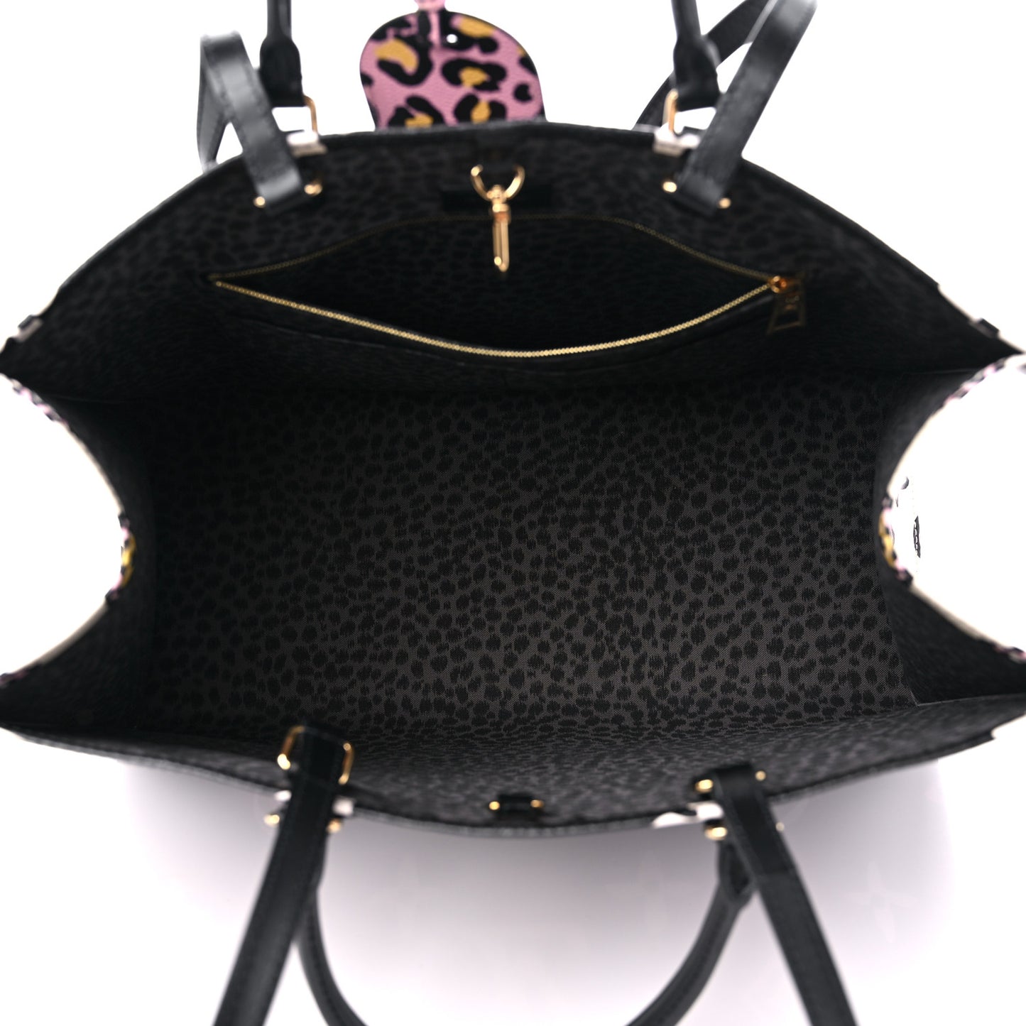 Monogram Giant Wild At Heart Onthego GM Black
