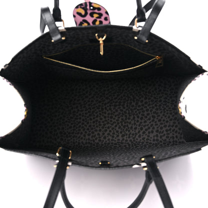 Louis Vuitton Monogram Giant Wild At Heart Onthego GM Black 5 of 8