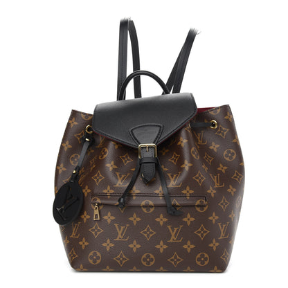 Louis Vuitton Monogram Montsouris PM Black 1 of 8