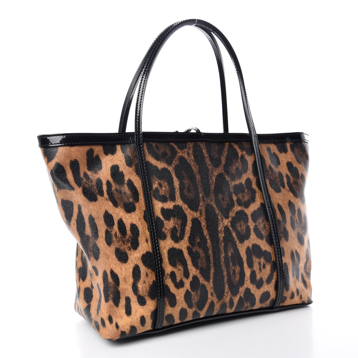 Dauphine Leopard Print Shopping Tote