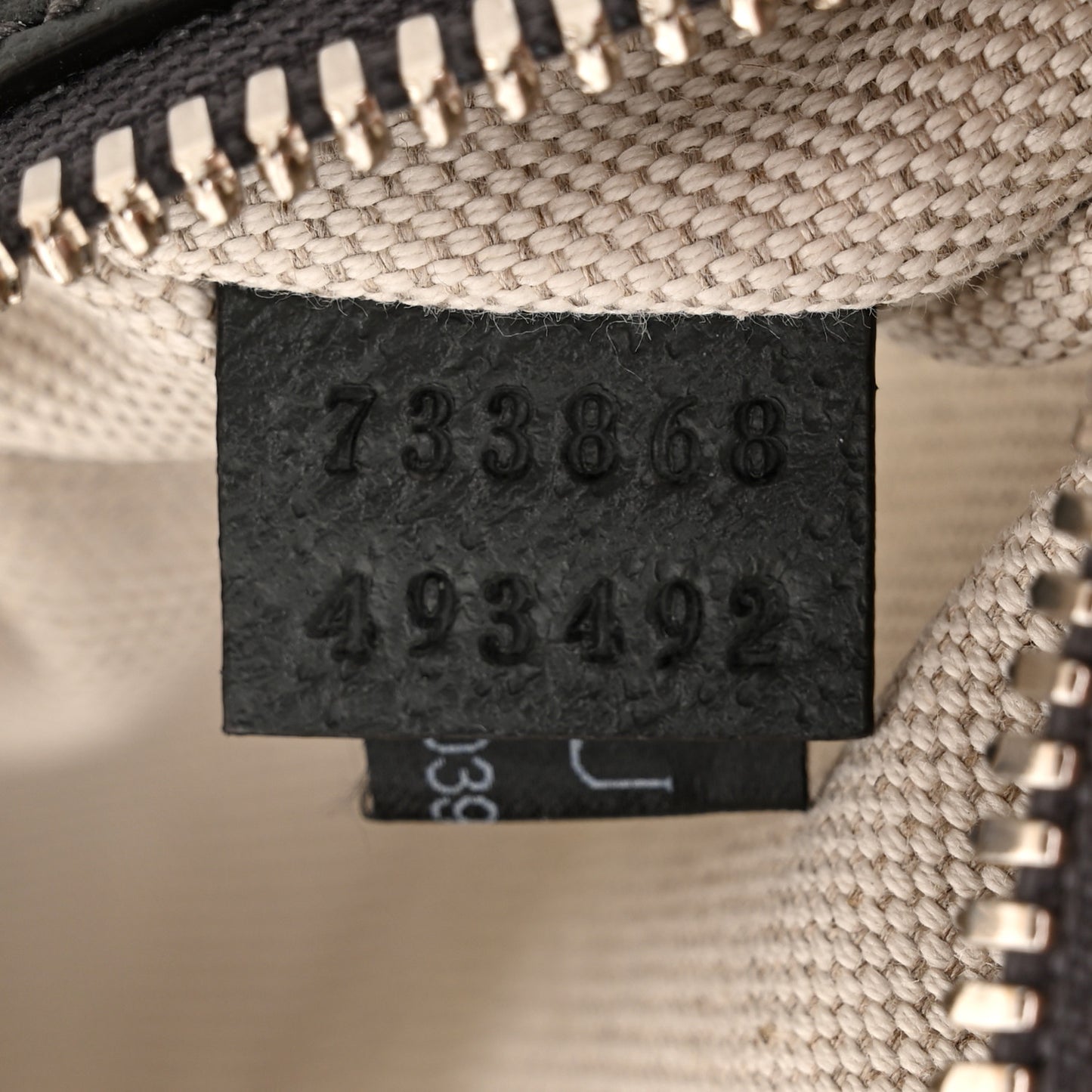 GG Supreme Monogram Textured Dollar Calfskin Ophidia Belt Bag Grey Black Graphite Grey