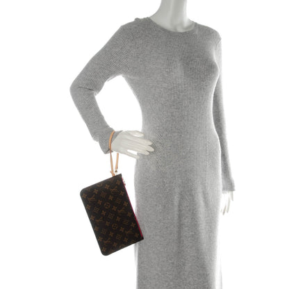Louis Vuitton Monogram Neverfull MM GM Pochette Pivoine 2 of 8