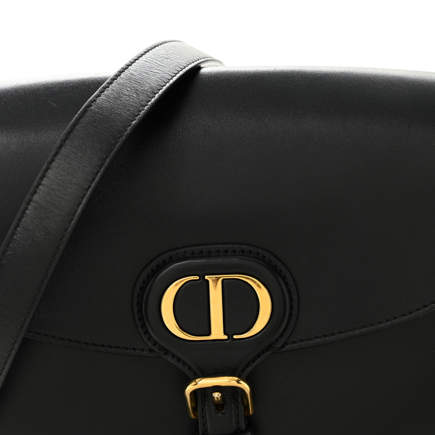 Christian Dior Box Calfskin Medium Bobby Flap Black 7 of 9