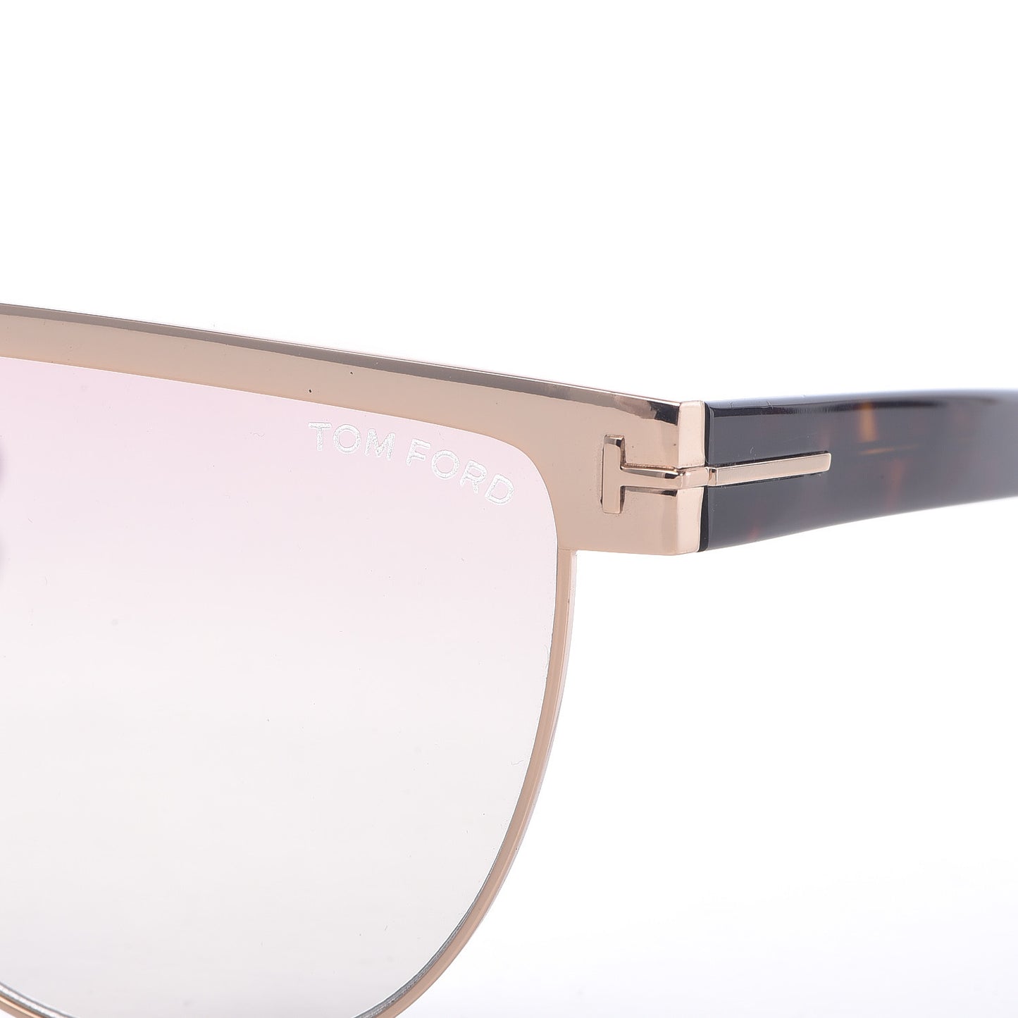 Stephanie Sunglasses TF570 Gold Havana