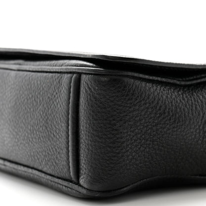 Prada Vitello Phenix Crossbody Bag Black 9 of 11