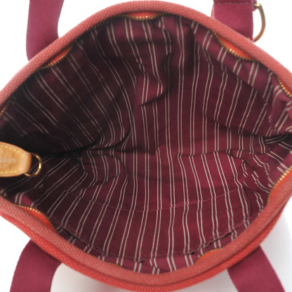 Louis Vuitton Toile Antigua Cabas MM Red 5 of 11