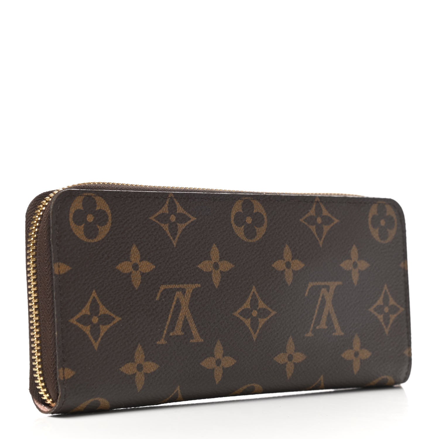 Louis Vuitton Monogram Clemence Wallet Rose Ballerine 3 of 6