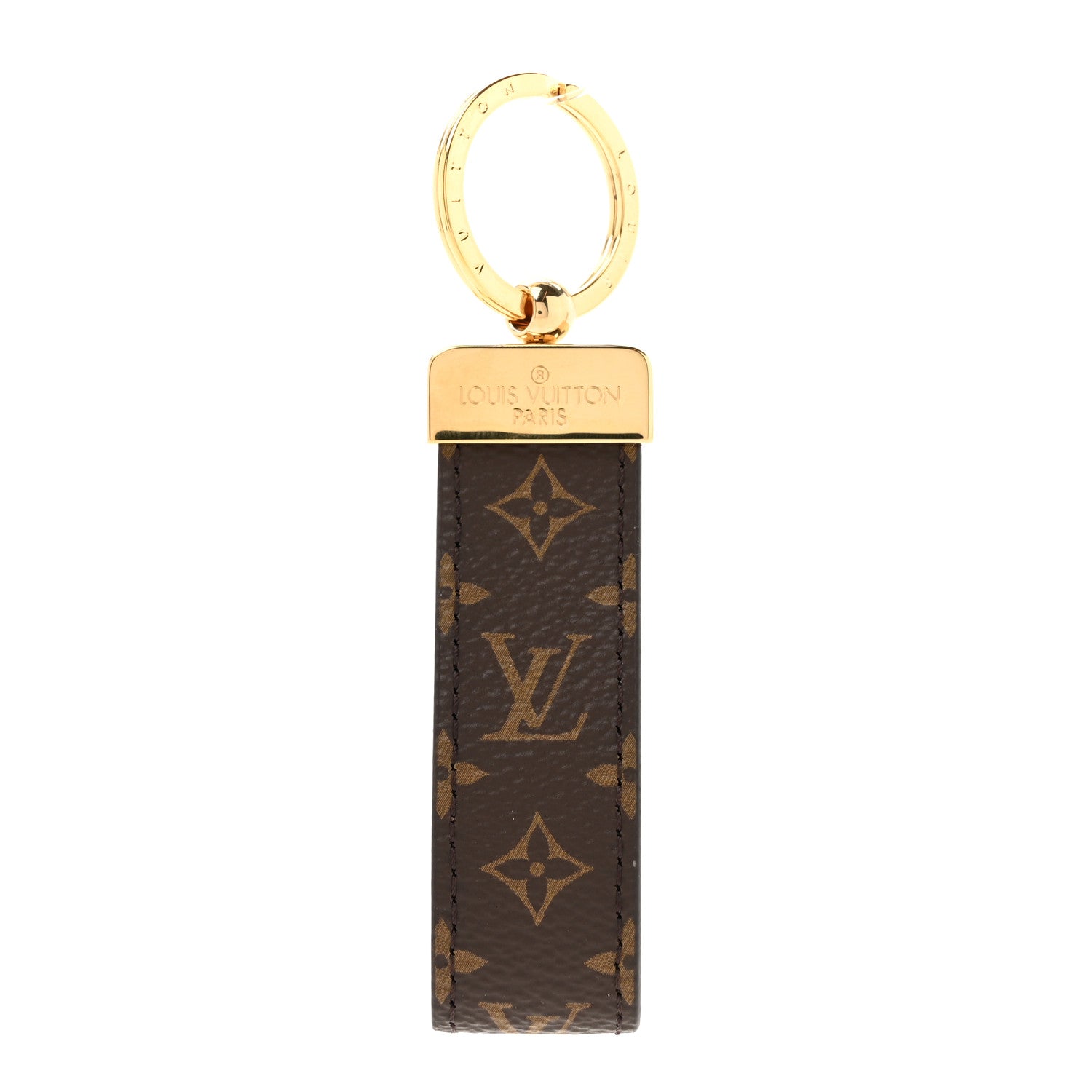 Louis Vuitton Monogram Dragonne Key Holder 1 of 4