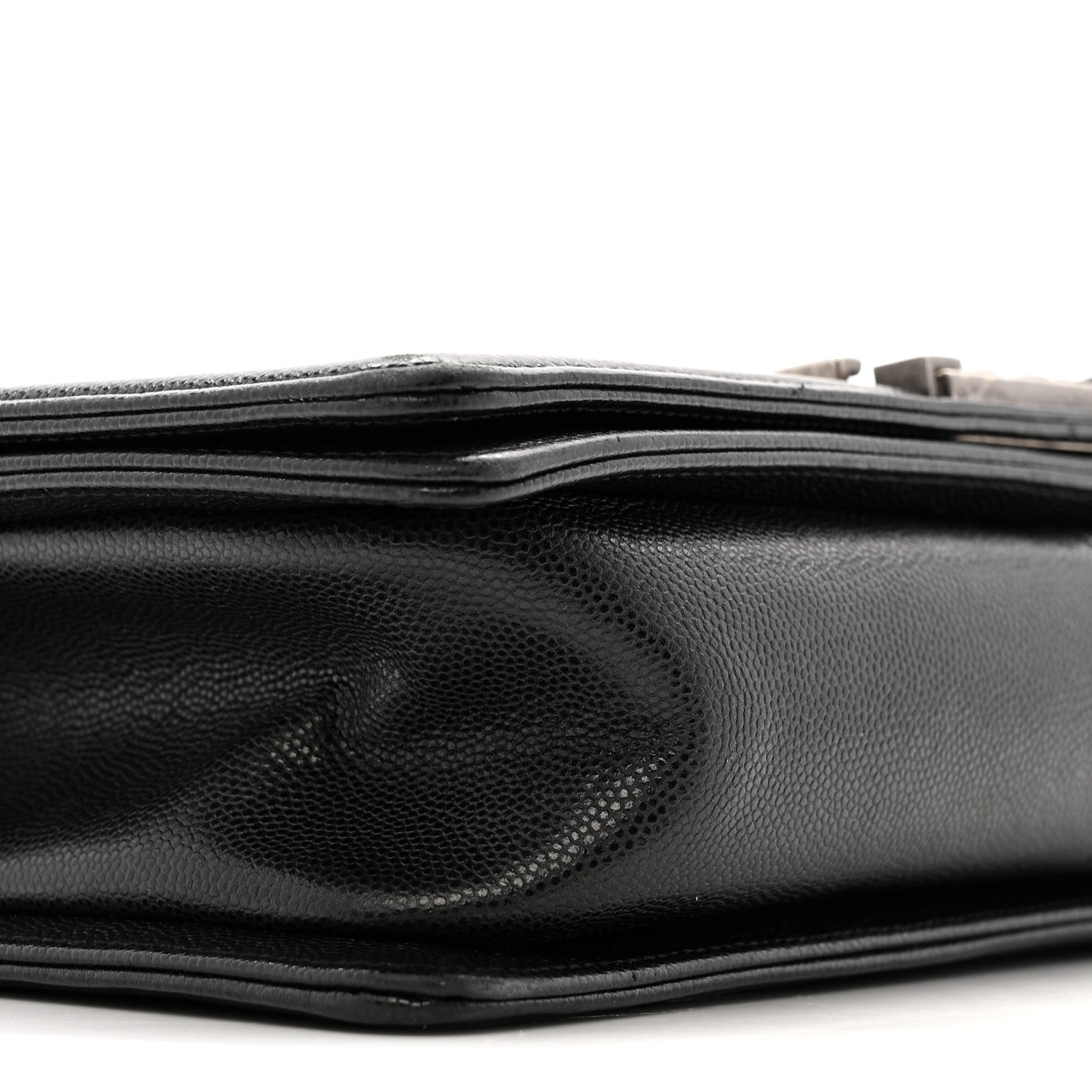 Chanel Caviar Quilted Medium Boy Flap Black 9 of 14