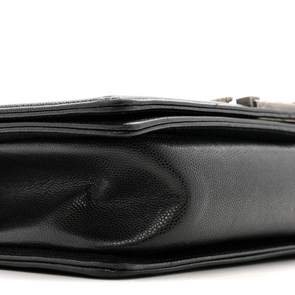 Chanel Caviar Quilted Medium Boy Flap Black 9 of 14