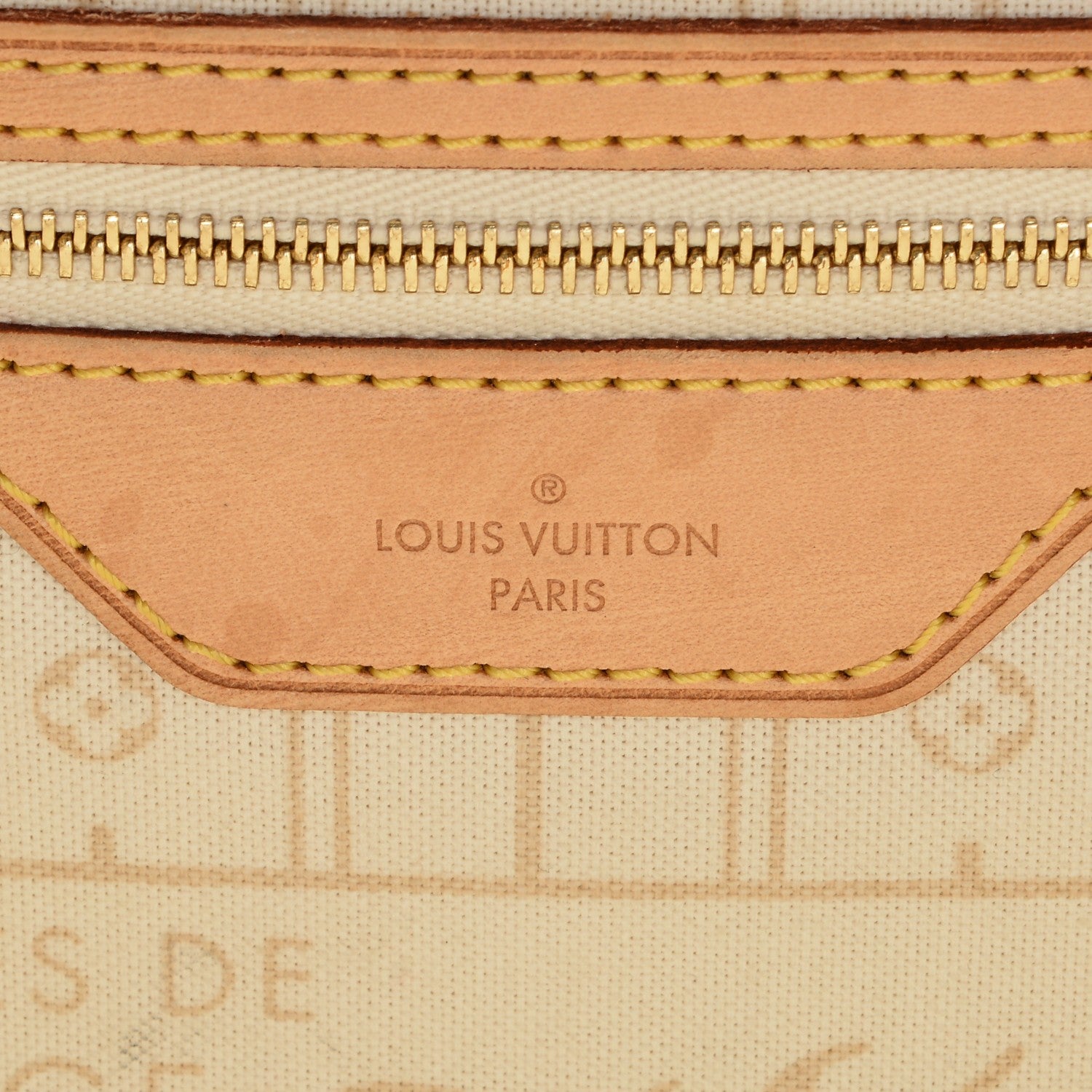 Louis Vuitton Damier Azur Neverfull MM 6 of 7