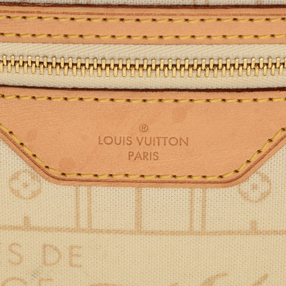 Louis Vuitton Damier Azur Neverfull MM 6 of 7