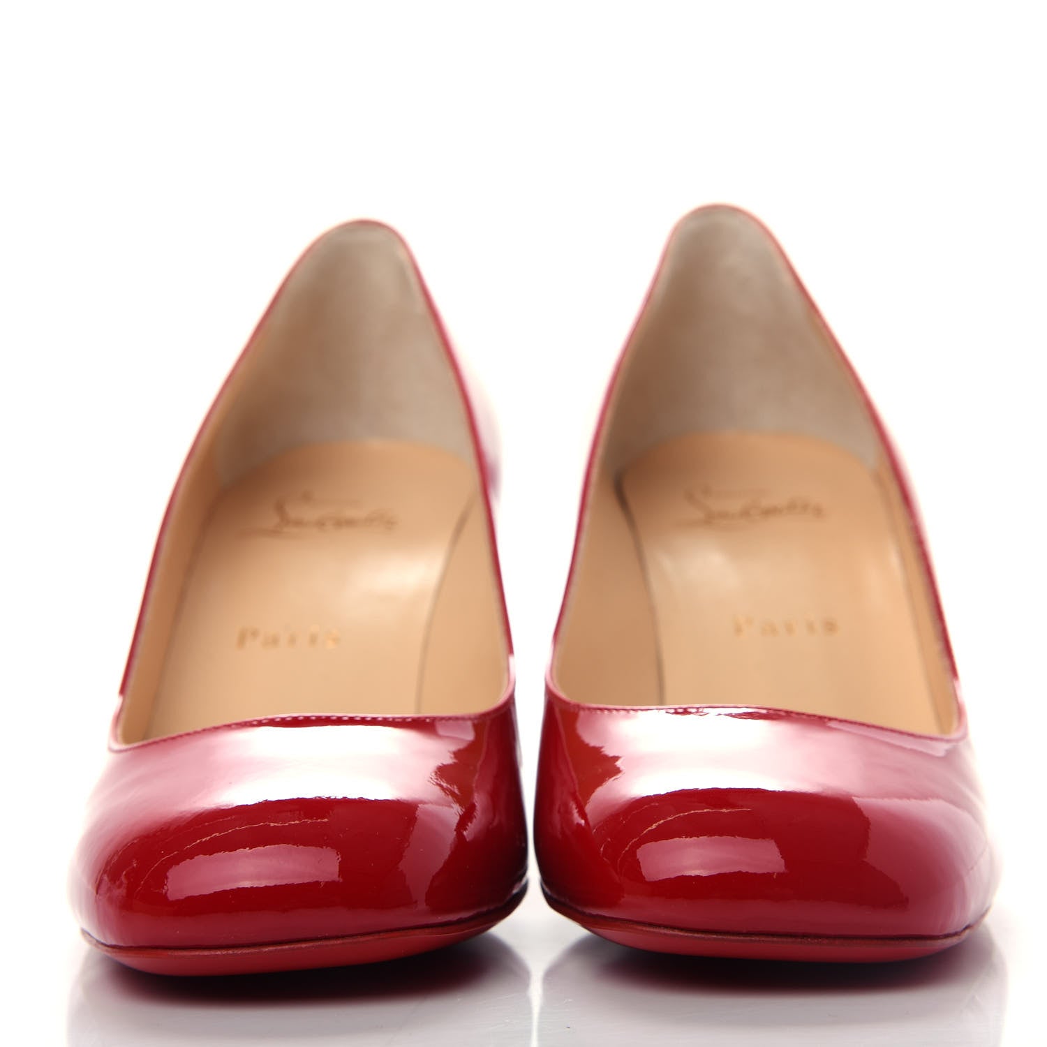 Christian Louboutin Patent Cadrilla 70 Pumps 37.5 Loubi 2 of 10