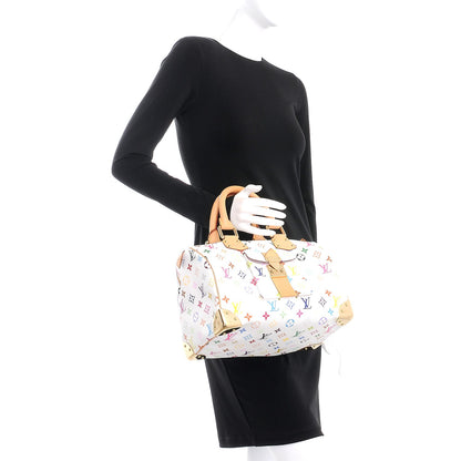 Louis Vuitton Monogram Multicolor Speedy 30 White 2 of 10