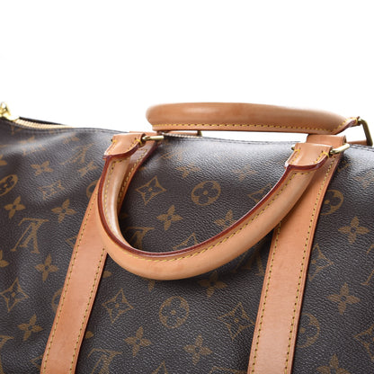 Louis Vuitton Monogram Keepall Bandouliere 50 10 of 15