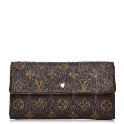 Louis Vuitton Monogram Porte Tresor International Wallet 1 of 11