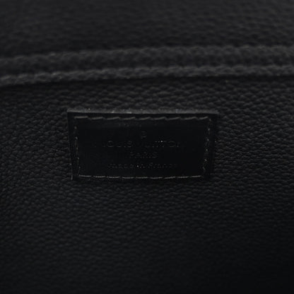 Louis Vuitton Grained Calfskin Aerogram Takeoff Sling Black 6 of 11