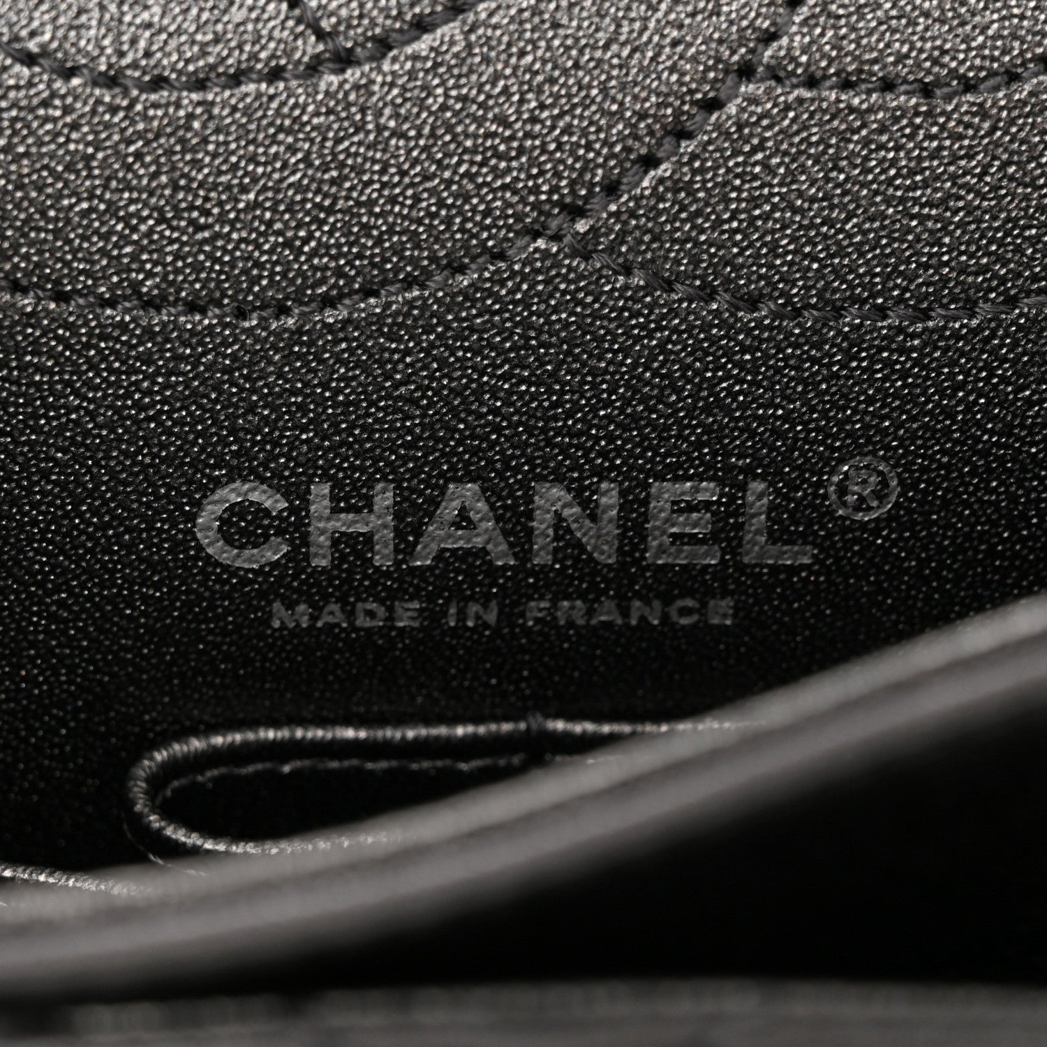 Chanel Metallic Sheepskin Quilted 2.55 Reissue 225 Flap Charcoal 6 of 10