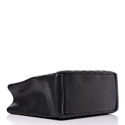 Chanel Caviar Quilted Grand Shopping Tote GST Black 4 of 14