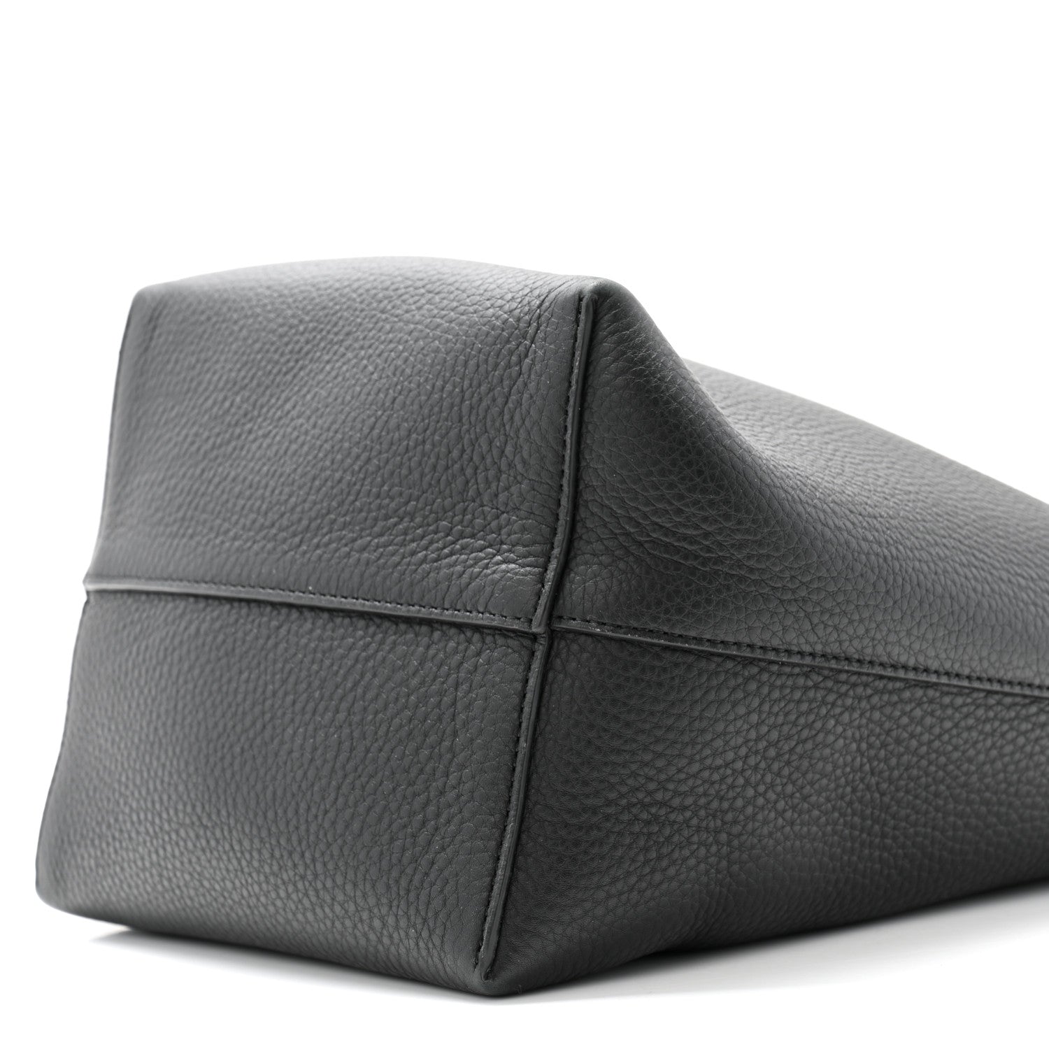 The Row Grained Calfskin Medium N/S Park Tote Black 10 of 12