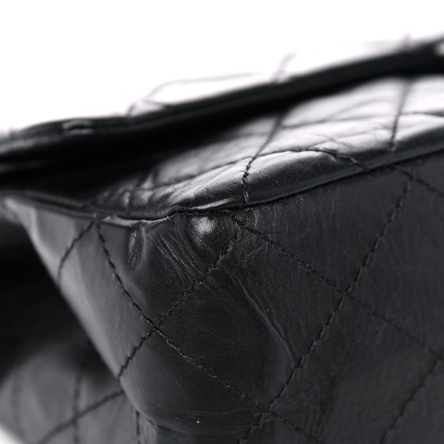 Chanel Aged Calfskin Quilted 2.55 Reissue 227 Flap Black 8 of 16
