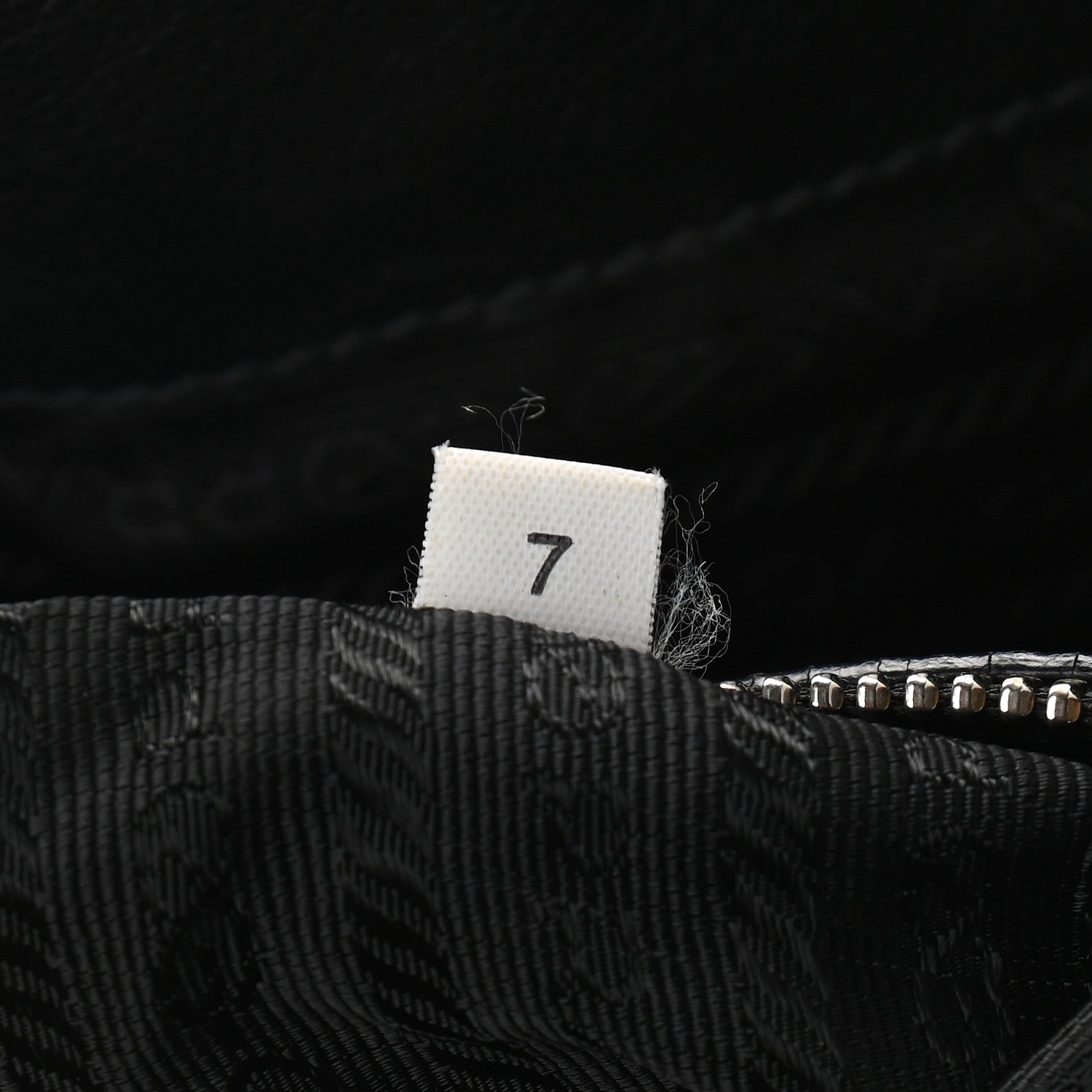 Prada Royal Calf Easy Foldover Pushlock Satchel Black 8 of 12