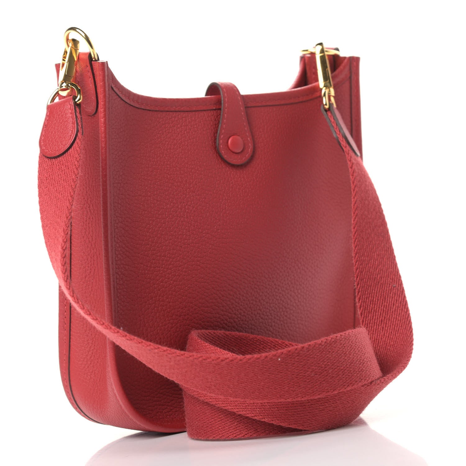 Hermes Taurillon Maurice Evelyne TPM Rouge Piment 2 of 8