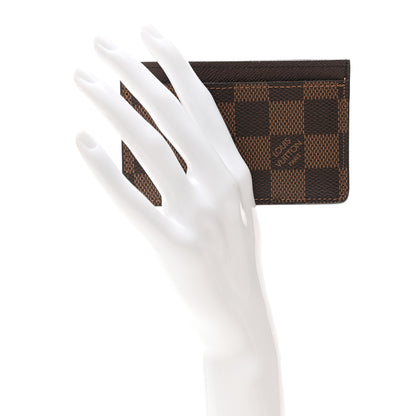 Louis Vuitton Damier Ebene Card Holder 2 of 6