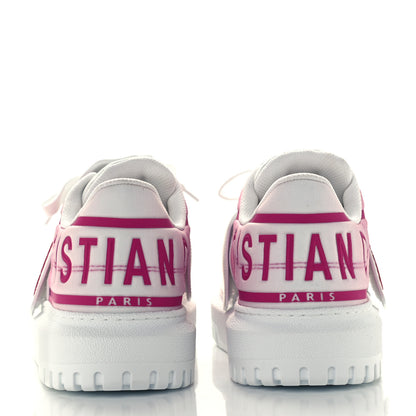 Christian Dior Reflective Fabric Shaded Dior-ID Platform Sneakers 39.5 Raspberry 6 of 11