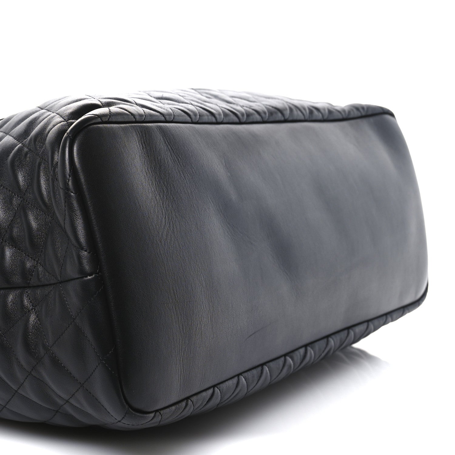 Saint Laurent Calfskin Quilted ES Giant Travel Bag Black 8 of 9