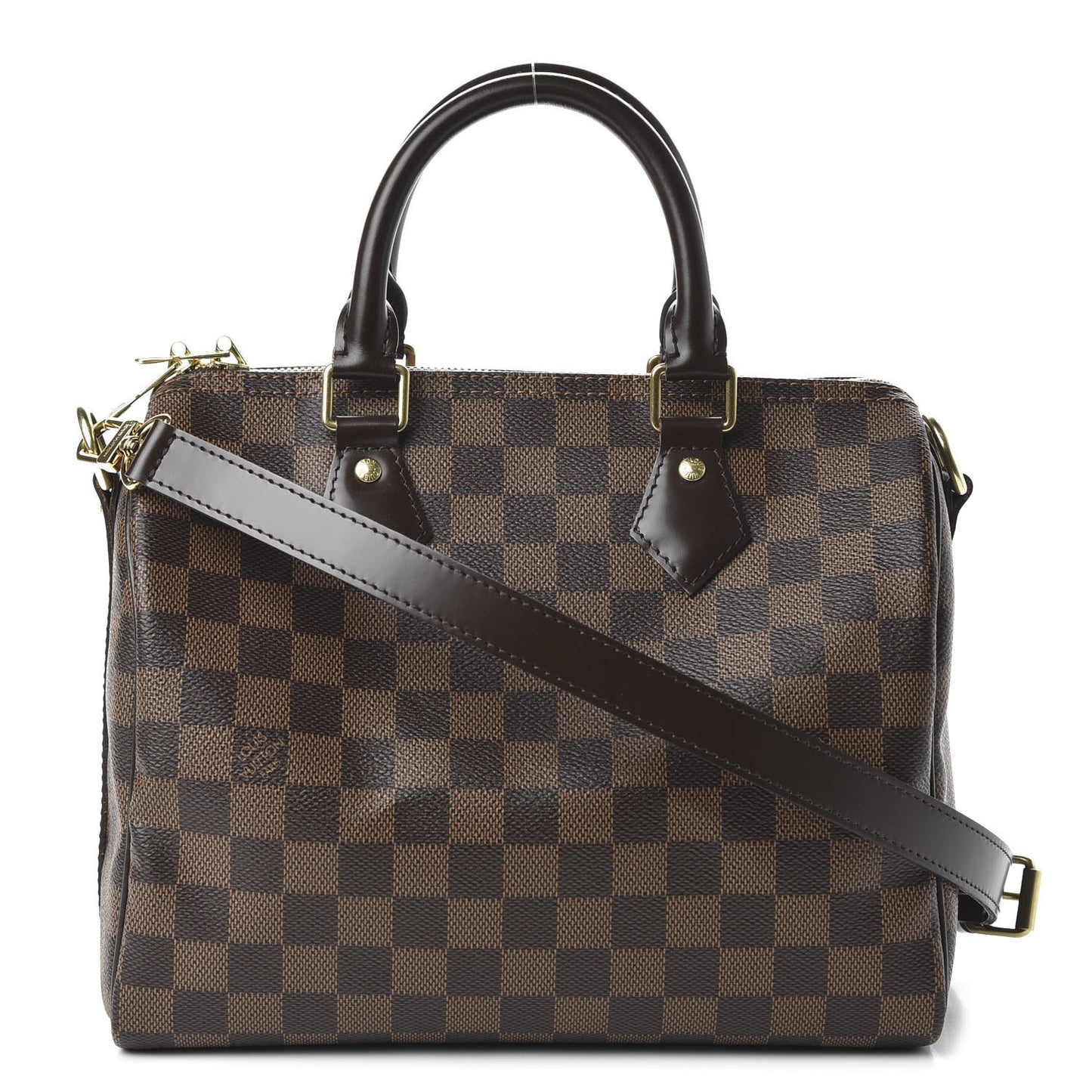 Damier Ebene Speedy Bandouliere 25