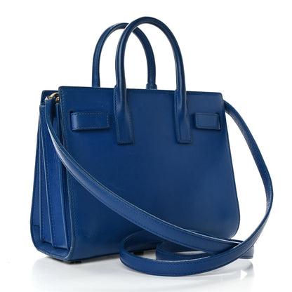 Saint Laurent Calfskin Nano Sac De Jour Royal Blue 2 of 6
