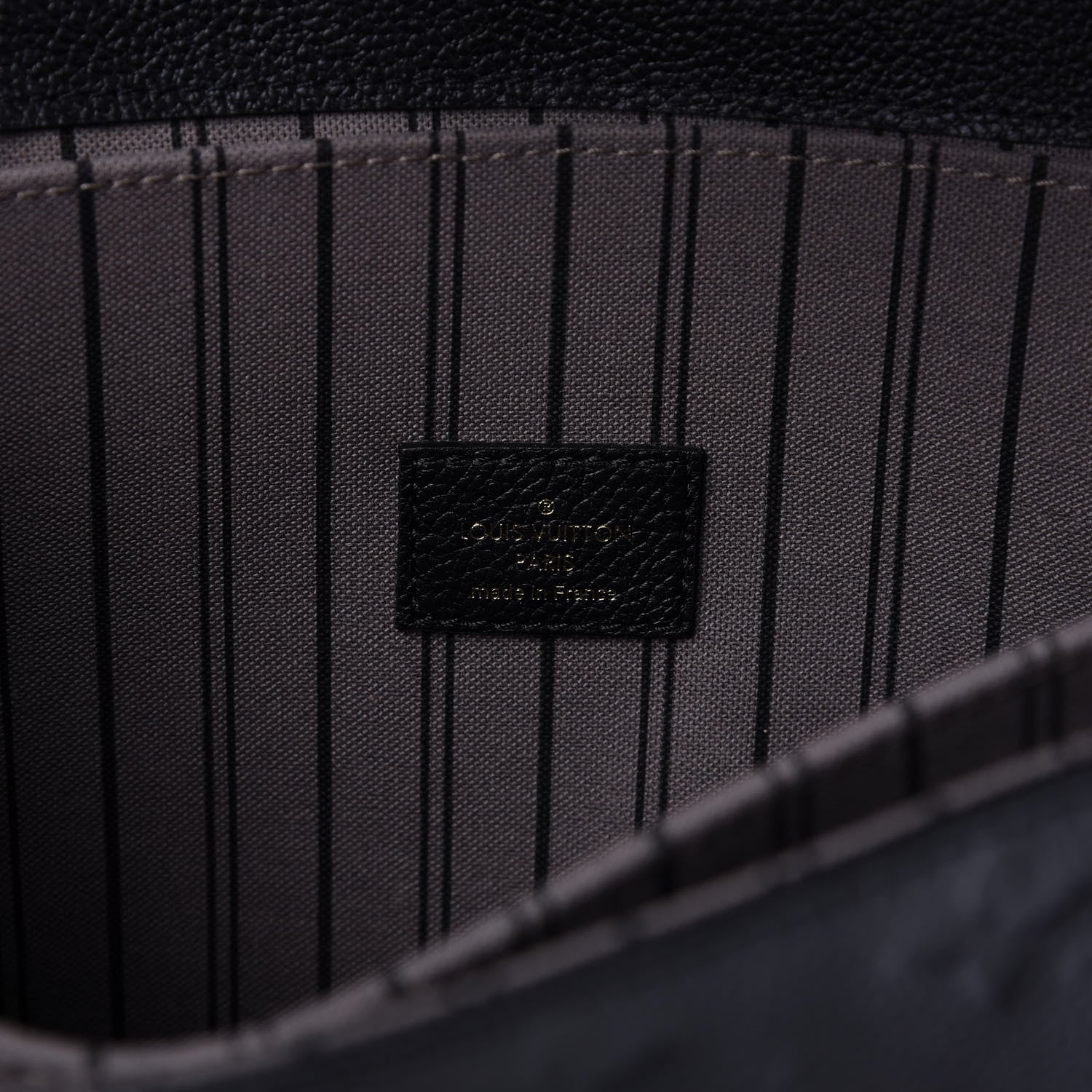 Louis Vuitton Empreinte Pochette Metis Black 8 of 9