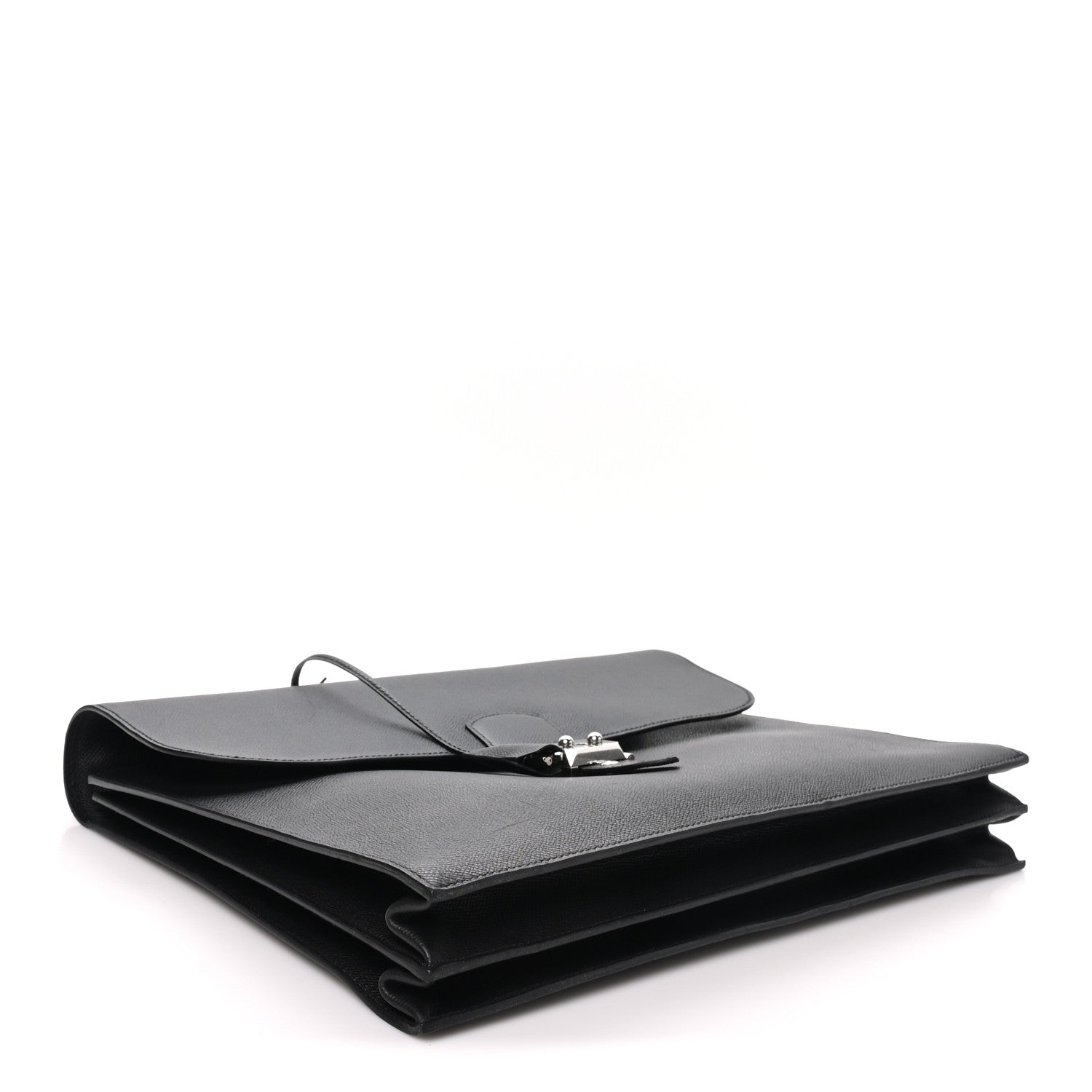 Hermes Epsom Sac A Depeches Light 1-37 Briefcase Black 4 of 10