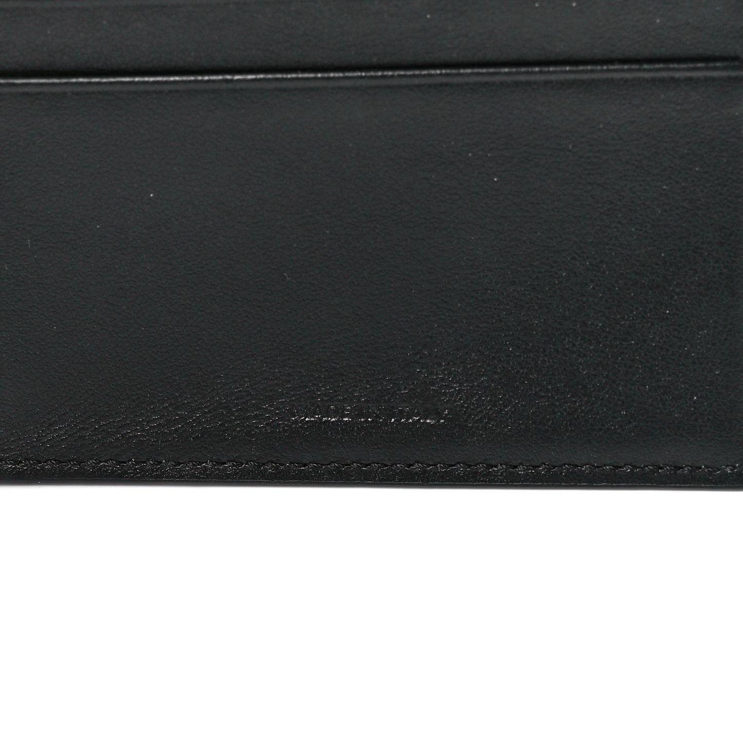 Shiny Smooth Lambskin Small Triomphe Wallet Black