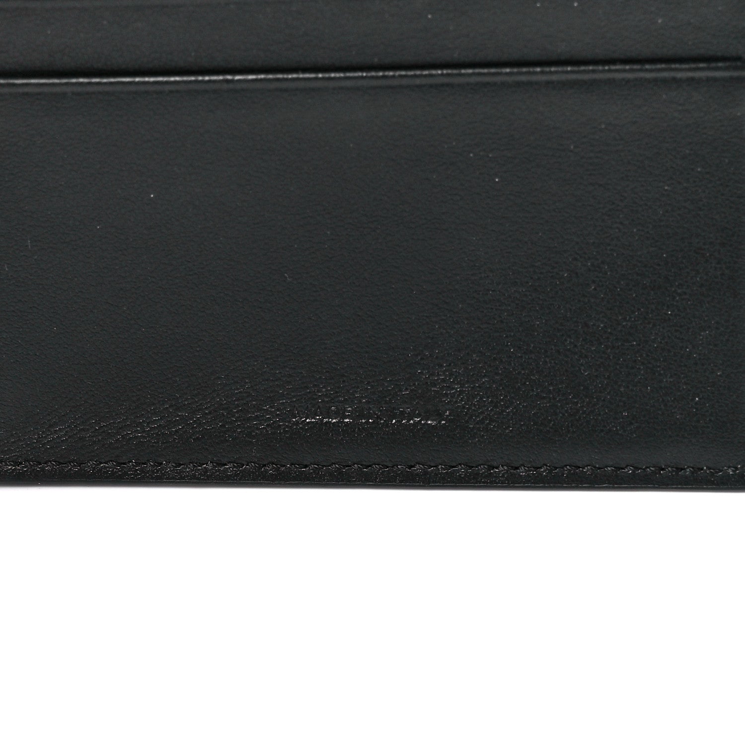 Celine Shiny Smooth Lambskin Small Triomphe Wallet Black 8 of 13