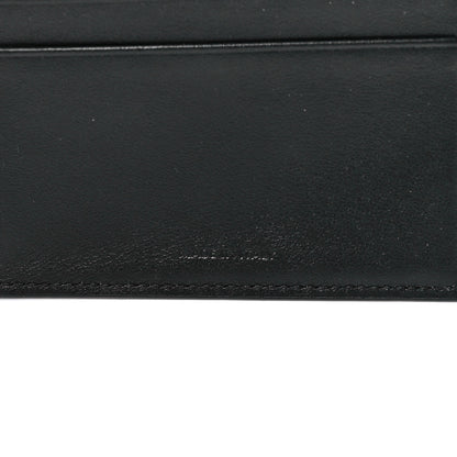 Celine Shiny Smooth Lambskin Small Triomphe Wallet Black 8 of 13