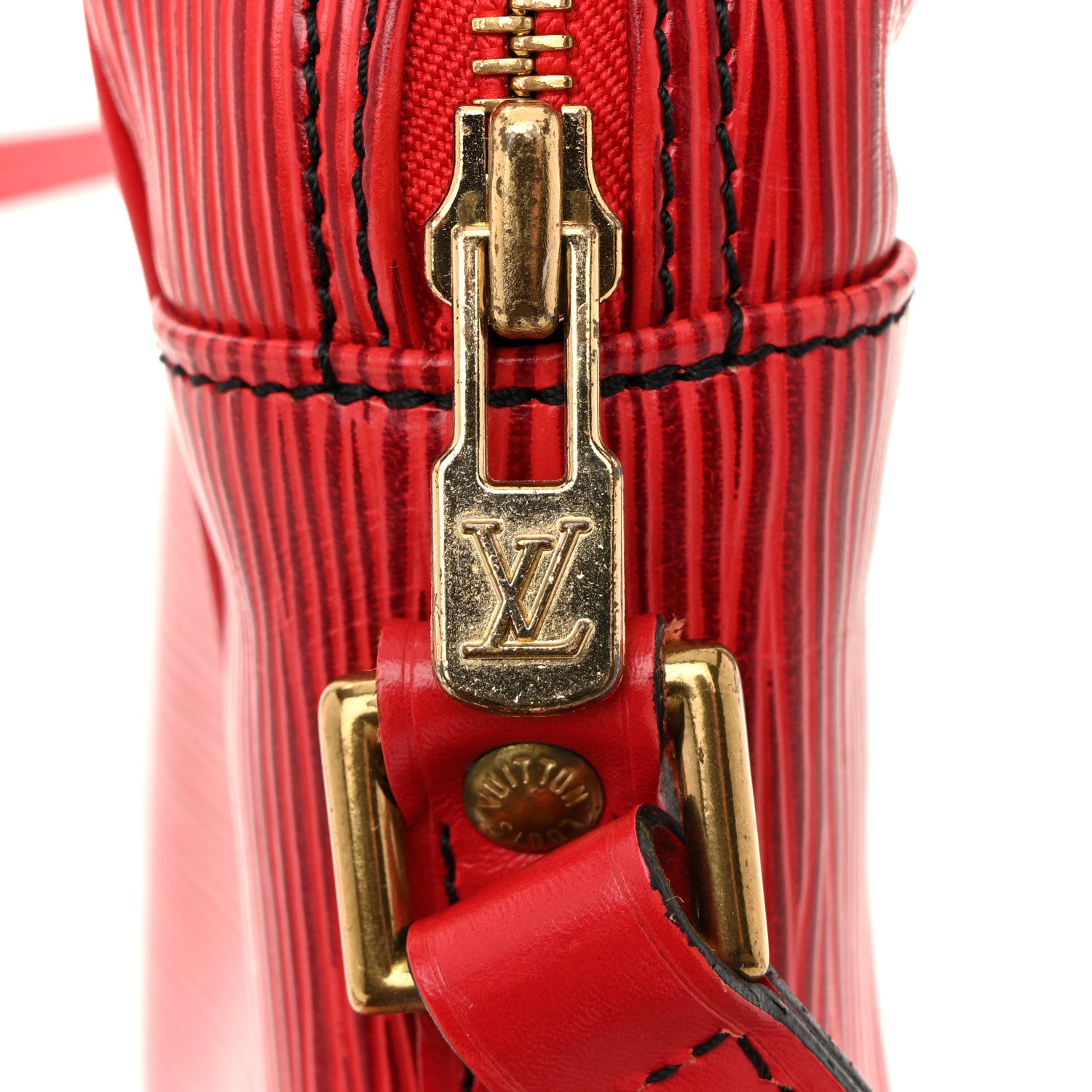Louis Vuitton Epi Trocadero 24 Castillan Red 10 of 13