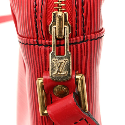 Louis Vuitton Epi Trocadero 24 Castillan Red 10 of 13