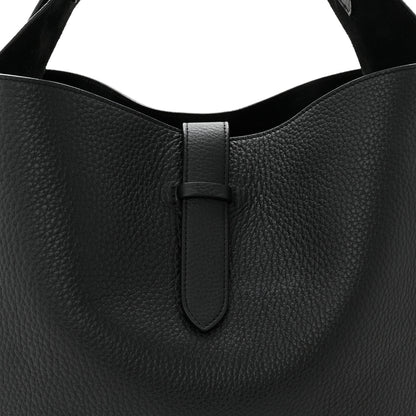 The Row Grained Calfskin Blake Hobo Black 8 of 10