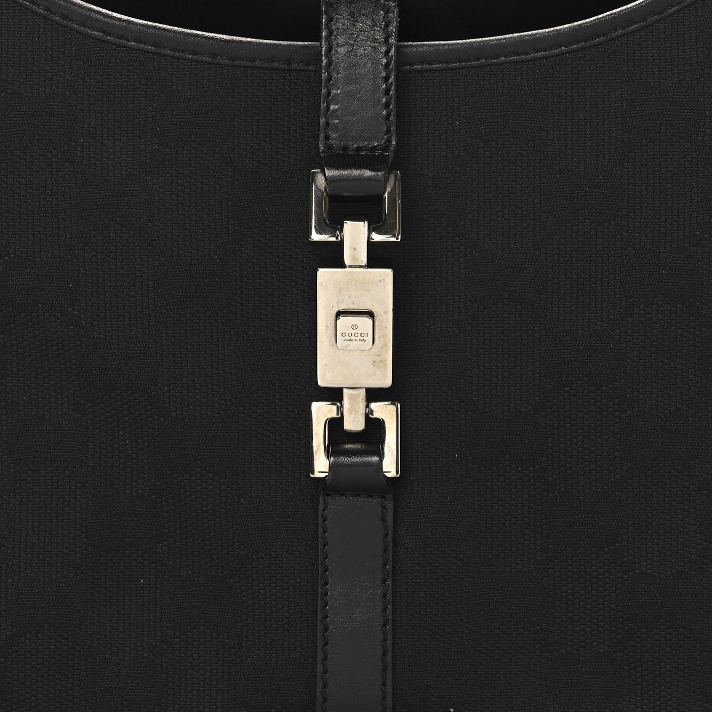 Monogram Small Bardot Black