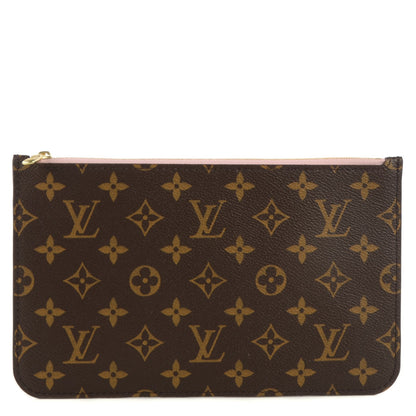 Louis Vuitton Monogram Neverfull MM GM Pochette Rose Ballerine 1 of 7