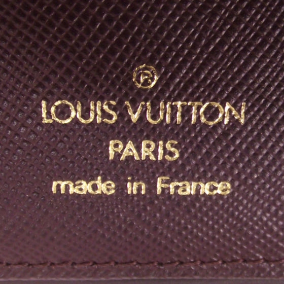Mini Monogram Billfold Coin Purse Wallet Cherry