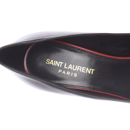 Saint Laurent Calfskin Anja 85 Pumps 36 Black 8 of 10