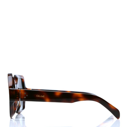 Celine Acetate Octagon Polarized Sunglasses CL401311 Blonde Havana 4 of 4