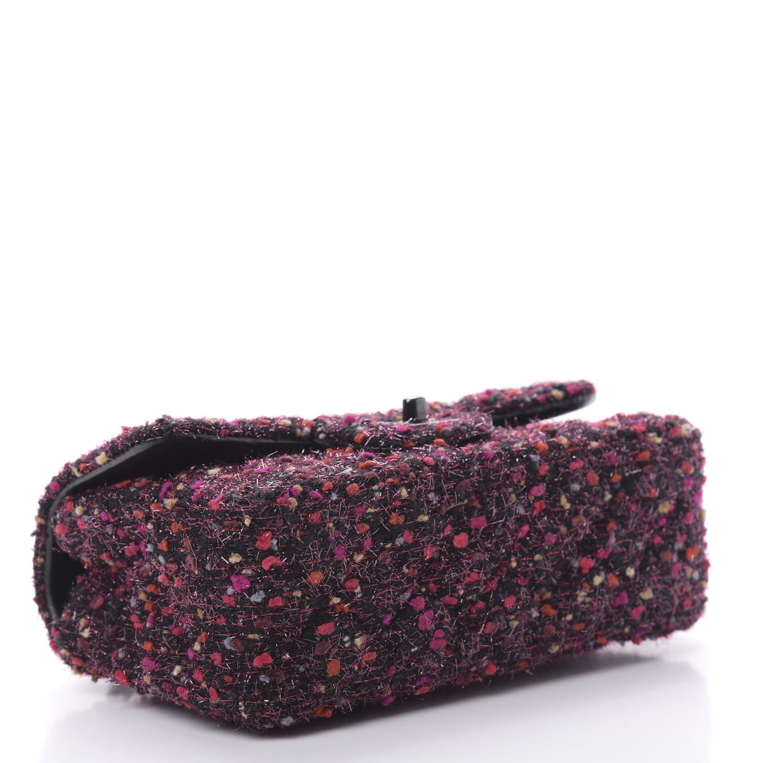 Chanel Tweed Quilted Mini Rectangular Flap 4 of 11