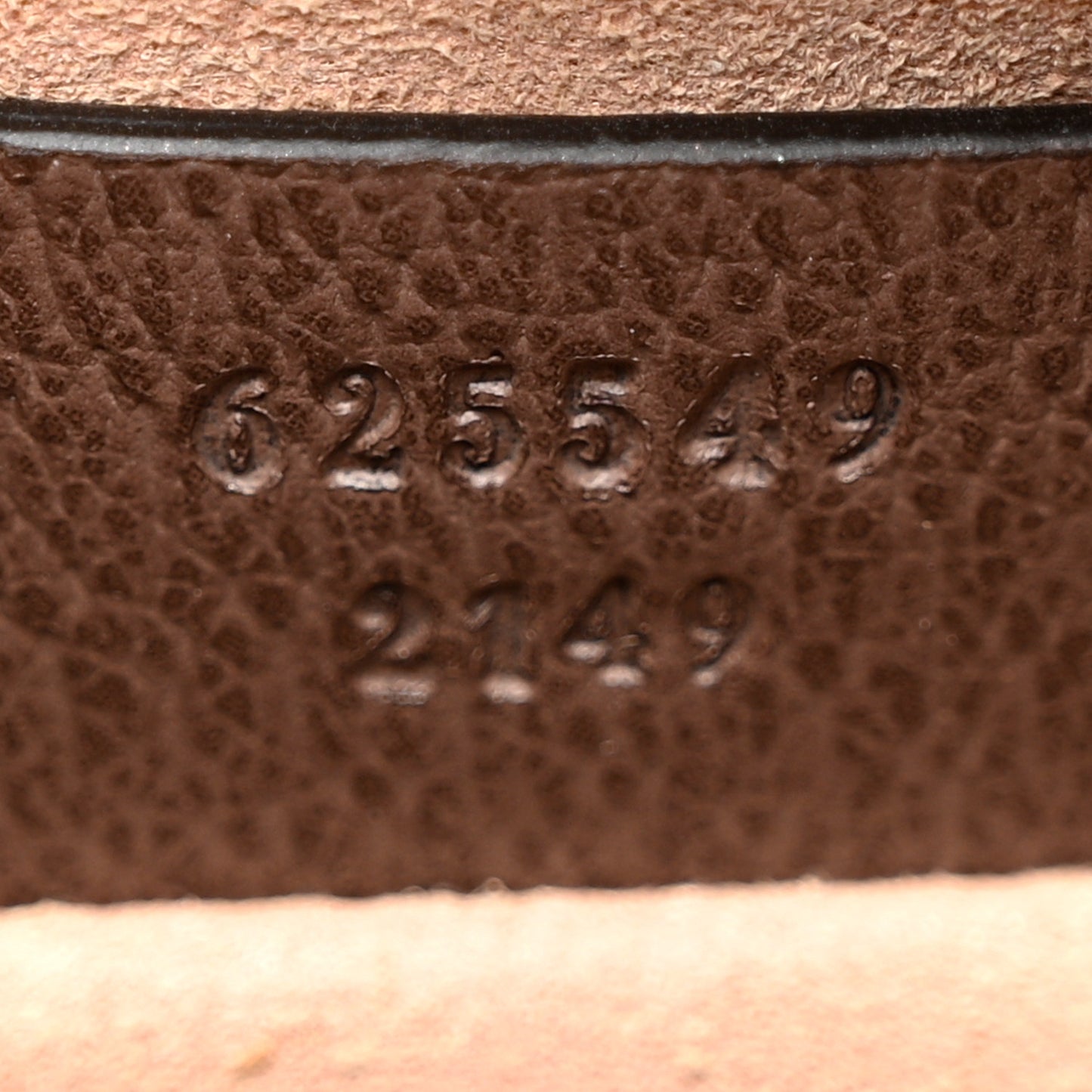 GG Supreme Monogram Web Ophidia Pouch Brown